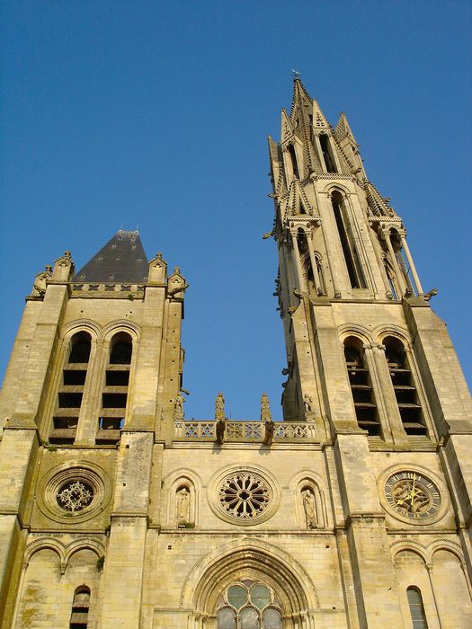 façade ouest, vue partielle