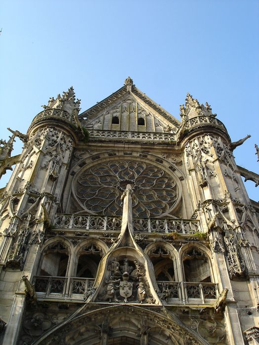 transept sud, vue partielle