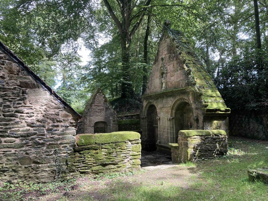 vue générale des fontaines