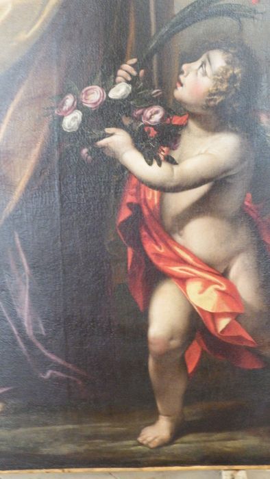 tableau : Sainte Ursule, détail