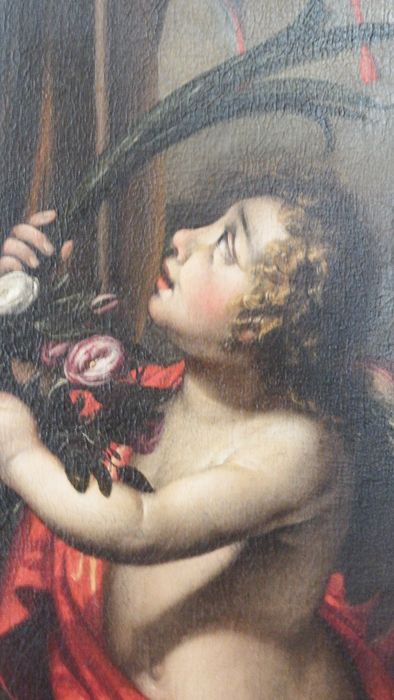 tableau : Sainte Ursule, détail