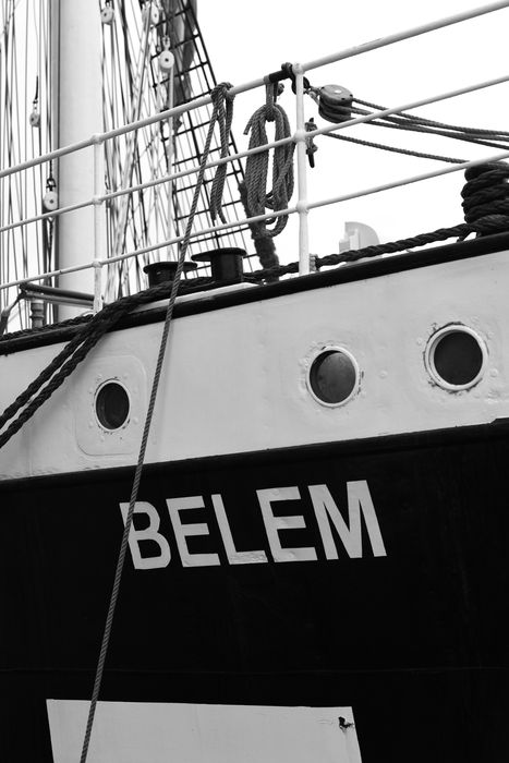 bateau de charge puis bateau école (trois-mâts barque, antillais) : Belem, ex Giorgio Cini, ex Fantôme dit Le Belem