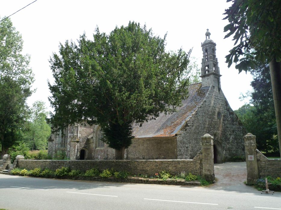 vue partielle de la chapelle depuis le Nord-Ouest