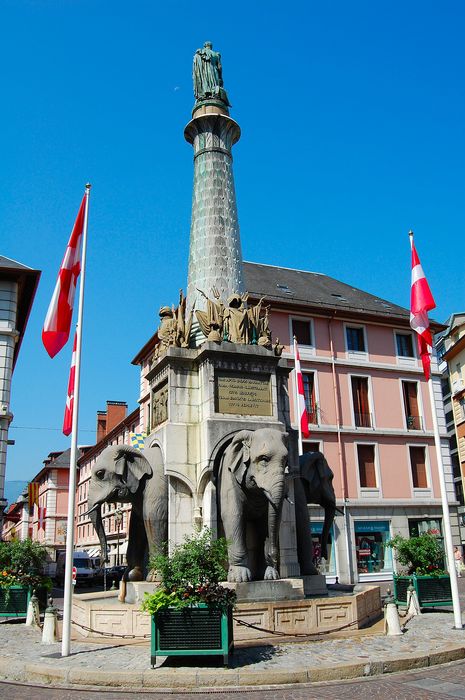 vue générale de la fontaine