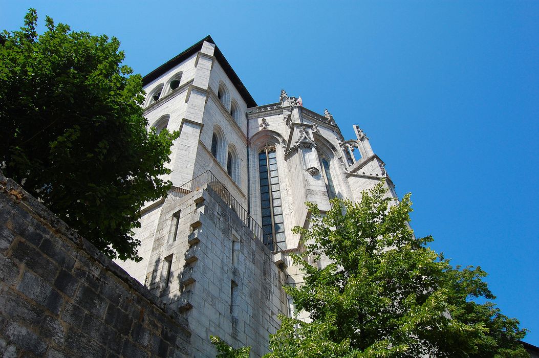 chevet de la chapelle, vue partielle