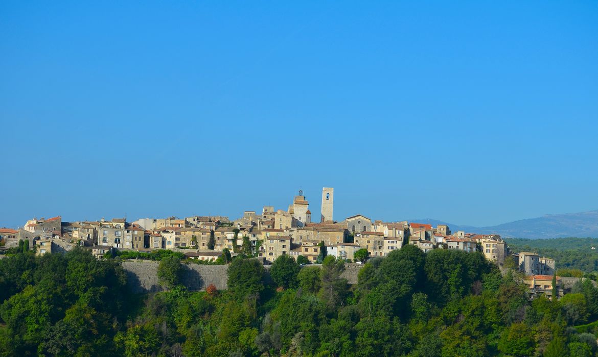 vue générale du village depuis l’Est