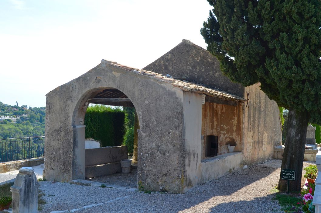 porche d’accès nord