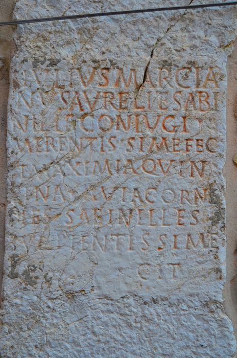 plaque commémorative (fragment)