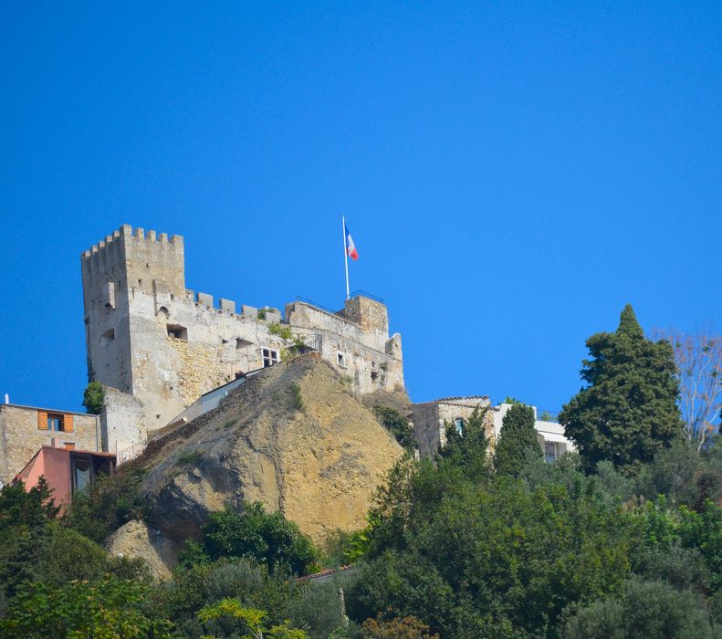 vue générale du château depuis le Sud-Ouest