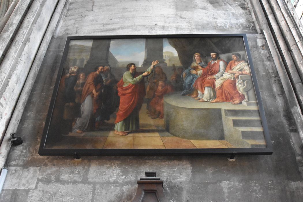 tableau : Saint Paul devant le roi Agrippa