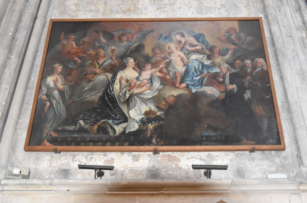 tableau : Vœu de la reine Marie Leczinska