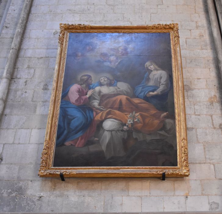 tableau : Mort de saint Joseph (la)