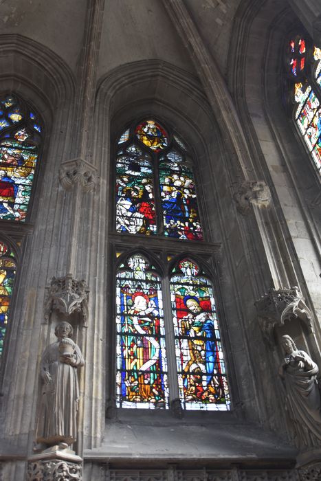 verrières de la chapelle sud Saint-Étienne-la-Grande