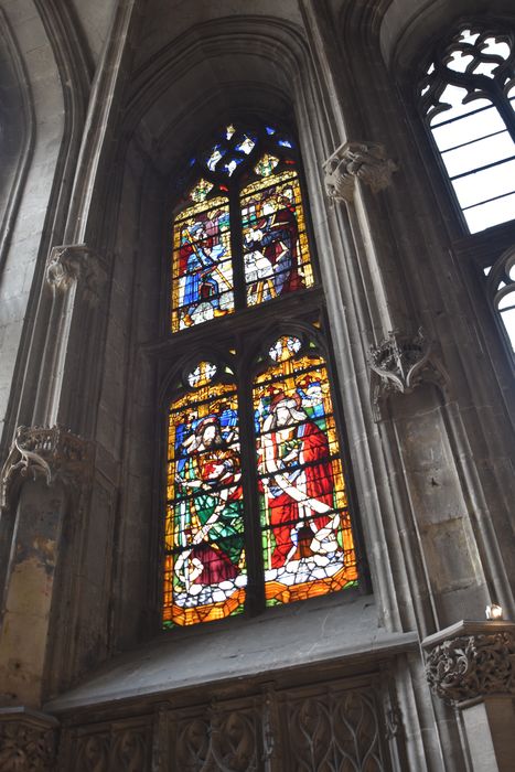 verrières de la chapelle sud Saint-Étienne-la-Grande