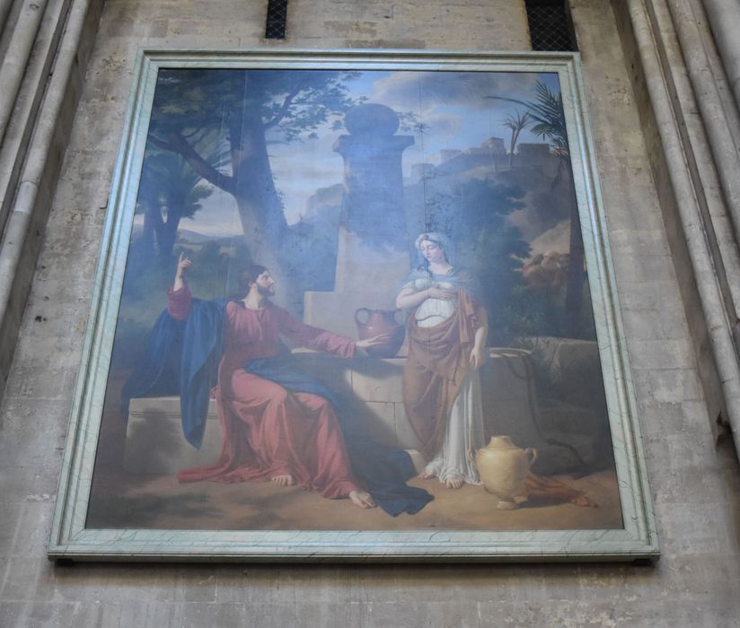 tableau : Jésus et la Samaritaine