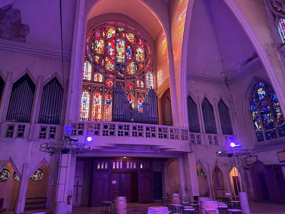 tribune de l’orgue de la nef