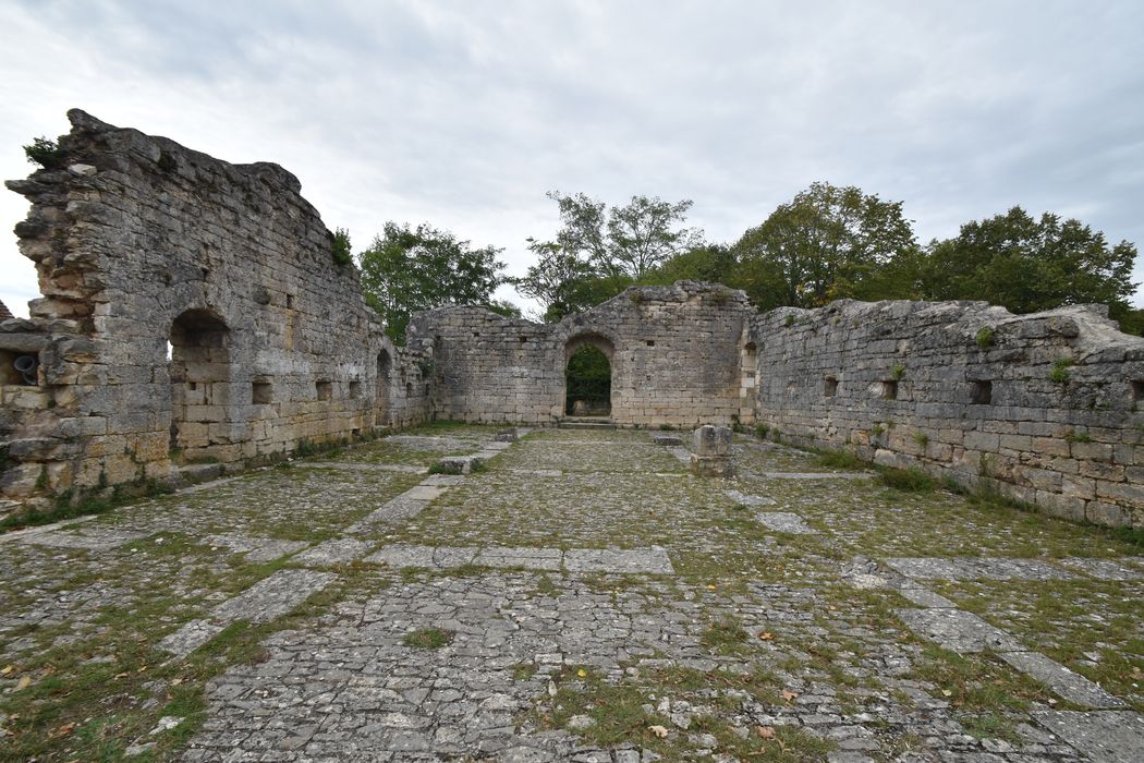 vue générale des vestiges