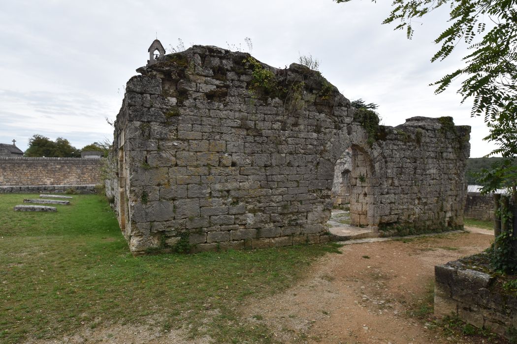 vue partielle des vestiges