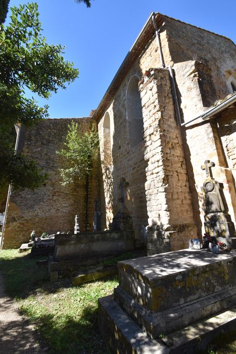 Façade latérale sud, vue partielle