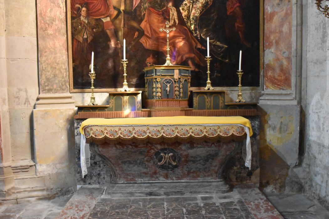 autel, tabernacle de la chapelle de la Crucifixion