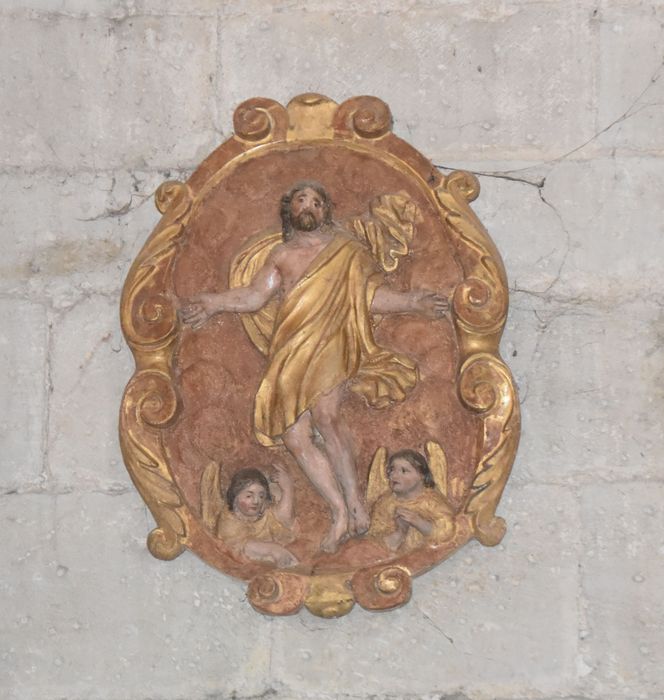 bas-relief : Résurrection du Christ