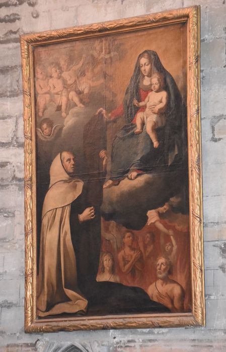 tableau : Remise de la robe à saint Dominique