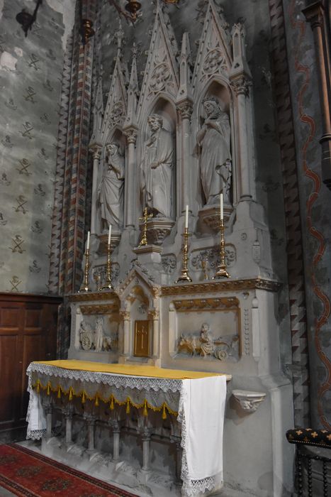 autel, retable de la chapelle Saint-Gauderic