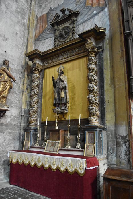 retable de la chapelle Saint-Éloi, statue : Saint Éloi