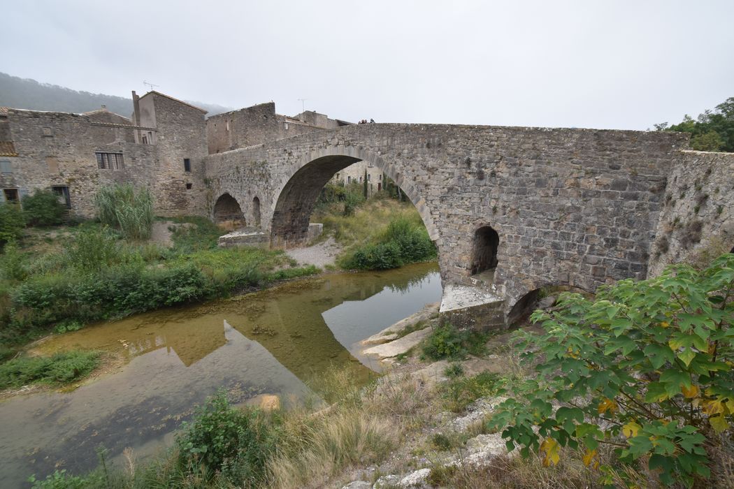 vue générale du pont depuis l’aval