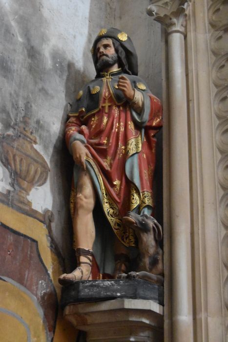 statue : Saint Roch