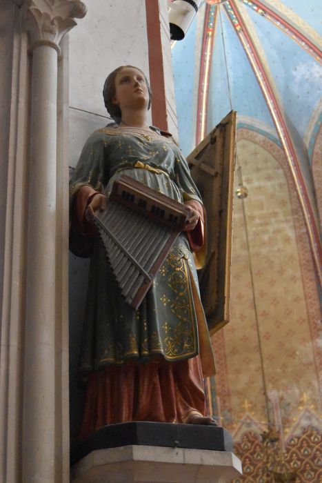 statue : Sainte Cécile