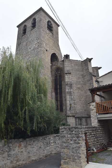 clocher, élévations sud et ouest