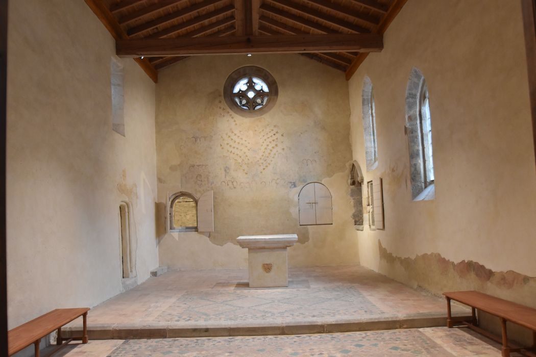 chapelle de l’abbé au 1er étage