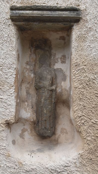 fragment lapidaire d’une statue-colonne