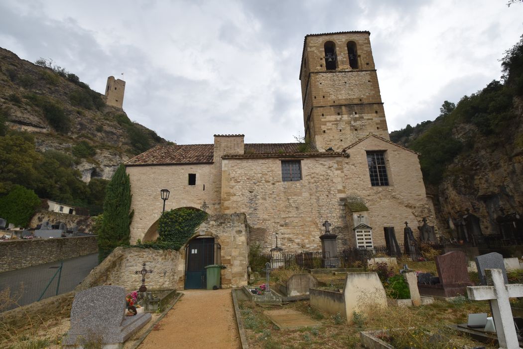 façade latérale sud