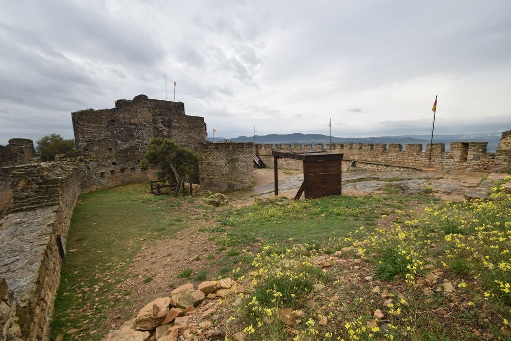 vue générale du site depuis le Nord