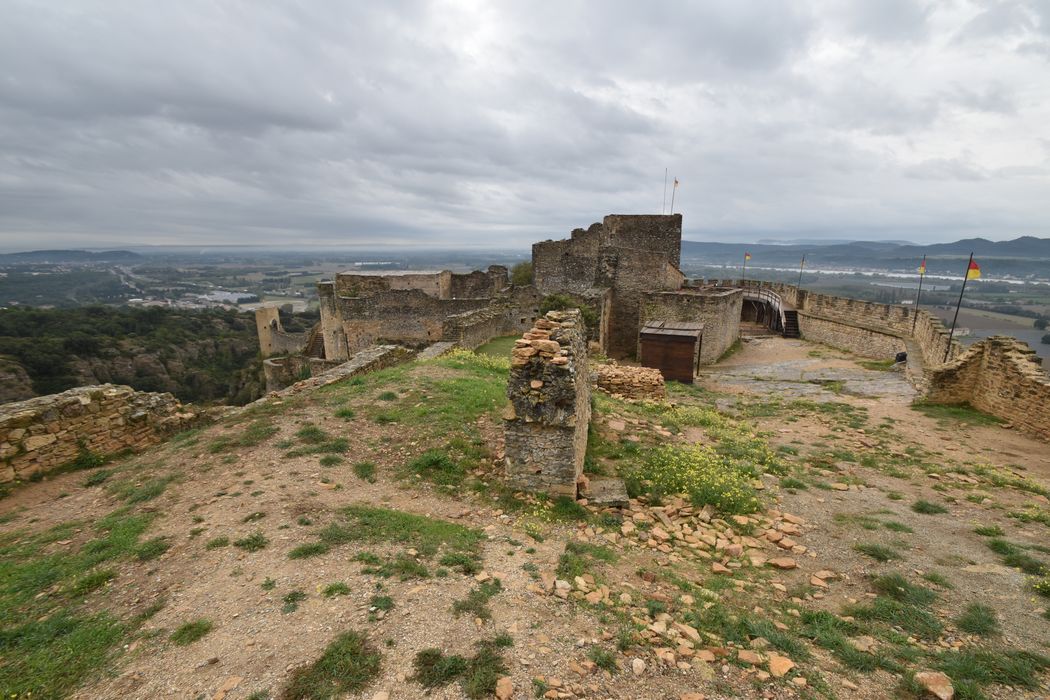 vue générale du site depuis le Nord