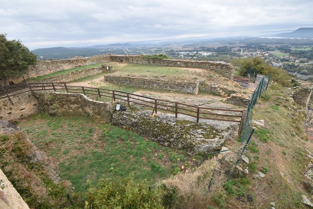 vue partielle du site en direction du Sud