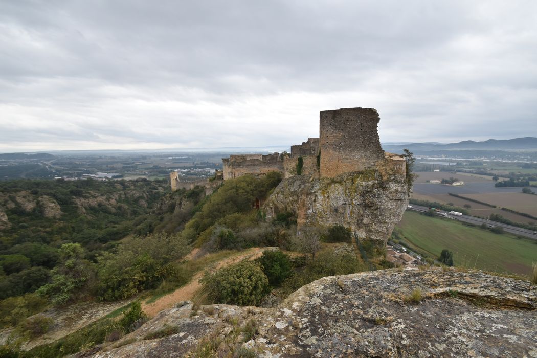 vue générale du site depuis le Nord