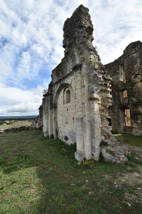 vue partielle des ruines, ancienne chapelle