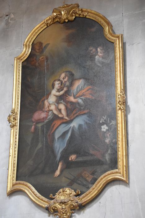 tableau : Saint Joseph et l’Enfant