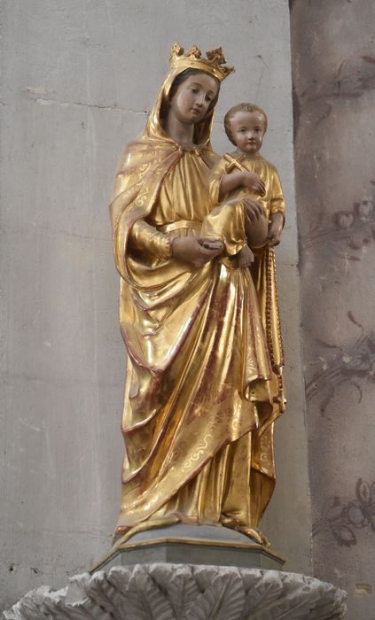 statue (statuette) : Vierge à l’Enfant