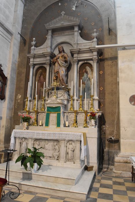 autel, retable du Sacré-Coeur