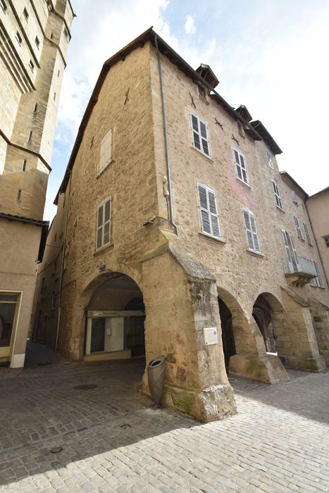 façades nord et ouest au dessus de la galerie de l’Hôpital-Saint-Martial