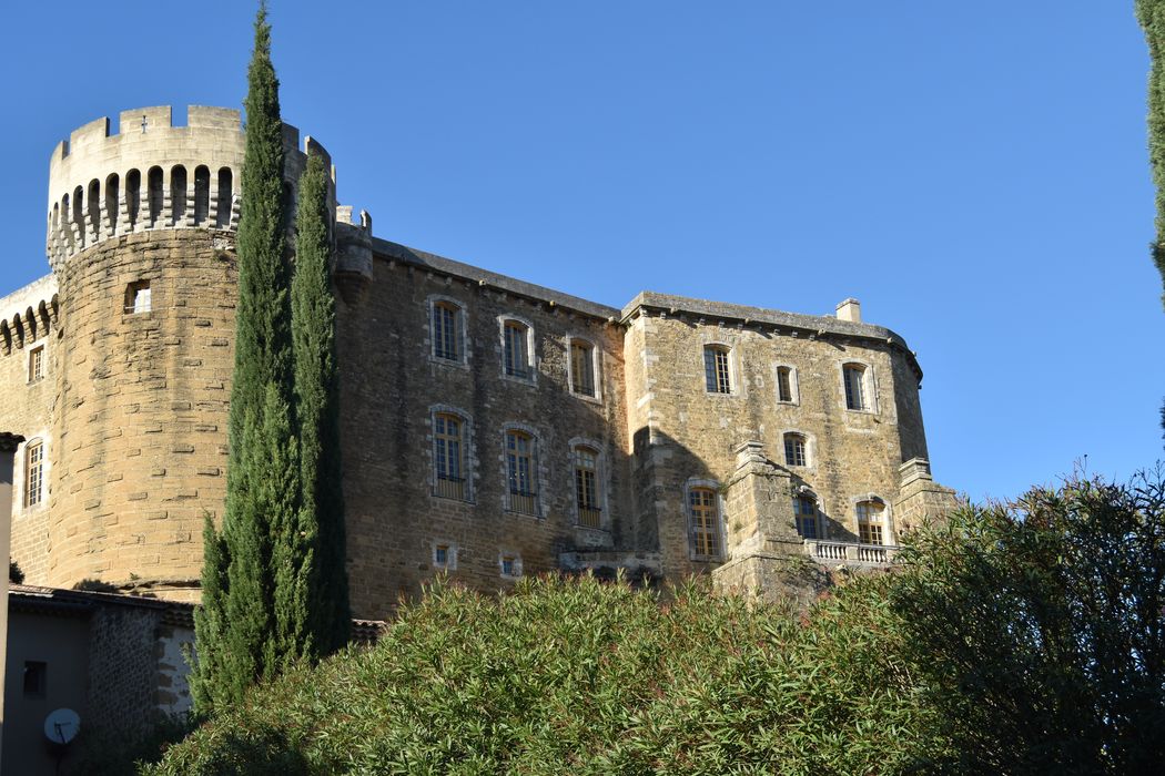 aile sud, façade sud