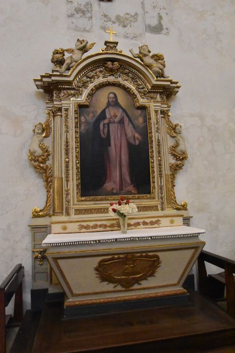 retable du Sacré-Coeur, tableau : Christ du Sacré-Coeur