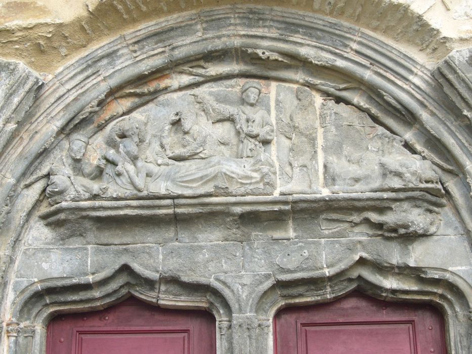 bas-relief : Adoration des Mages