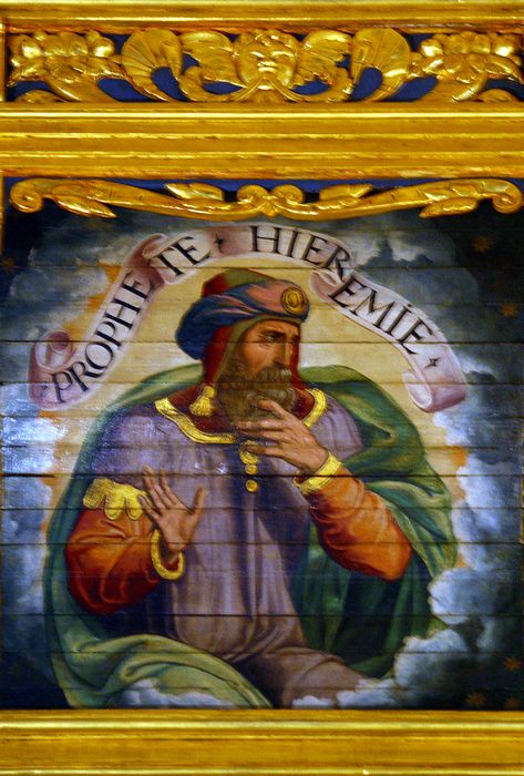 retable du maître-autel : Scènes de la vie de saint Étienne, détail