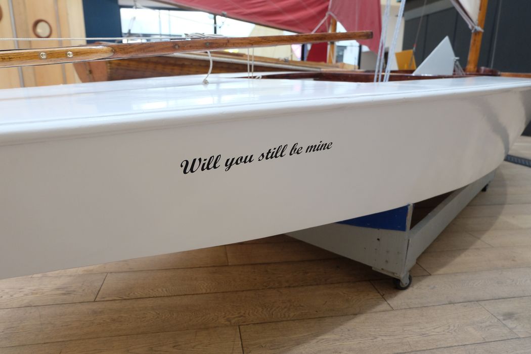 bateau de plaisance : Will you still be mine , dériveur léger solitaire de type Sharpie
