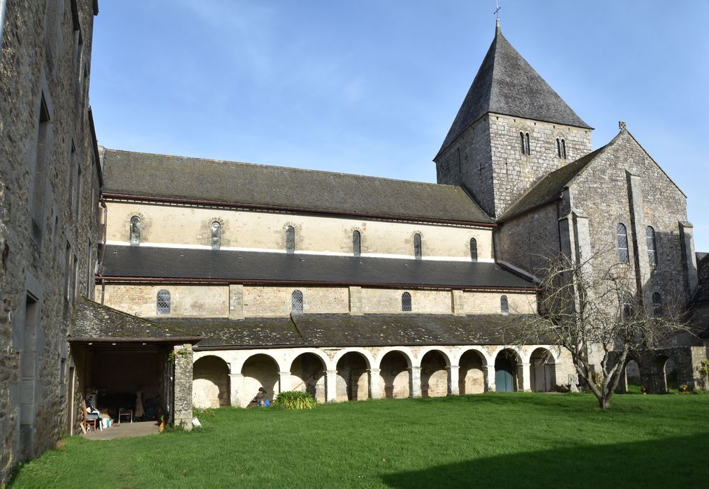 église, façade latérale sud